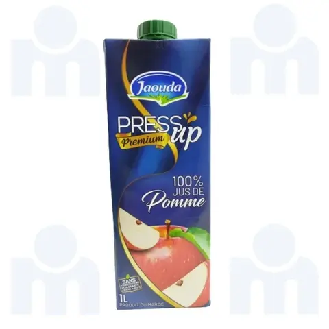 جودة برس أب 100% عصير تفاح مضغوط 1 لتر