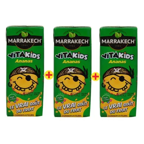 مراكش عصير نكتار أناناس عبوة فيتا كيدز 3×20cl