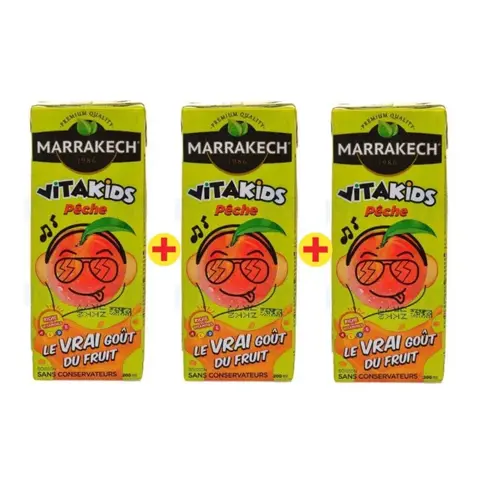 مراكش نكتار خوخ عبوة فيتا كيدز 3×20cl