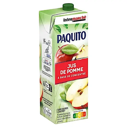 عصير تفاح من مركز 1 لتر – باكيتو