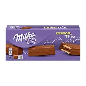 ميلكة choco trio