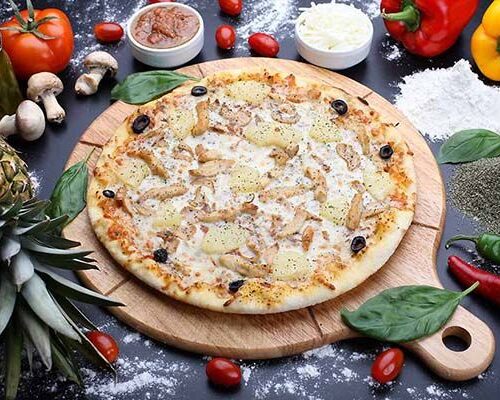 Pizza poulet