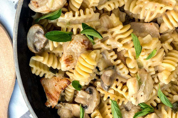 Pâte Poulet Champignons