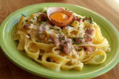 tagliatelle carbonara